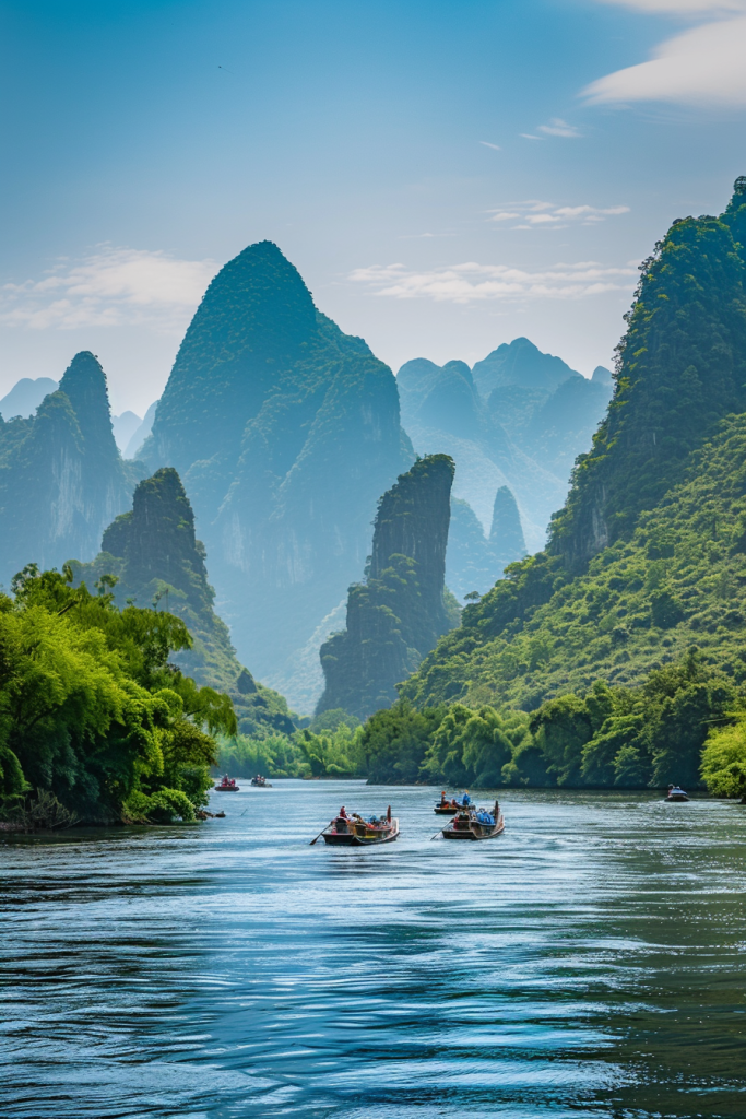 桂林山水风景，自然之美的独特展现