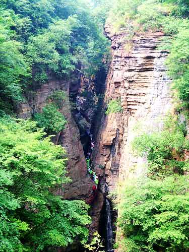 洛阳龙潭大峡谷美景惊艳，风景图一览无余