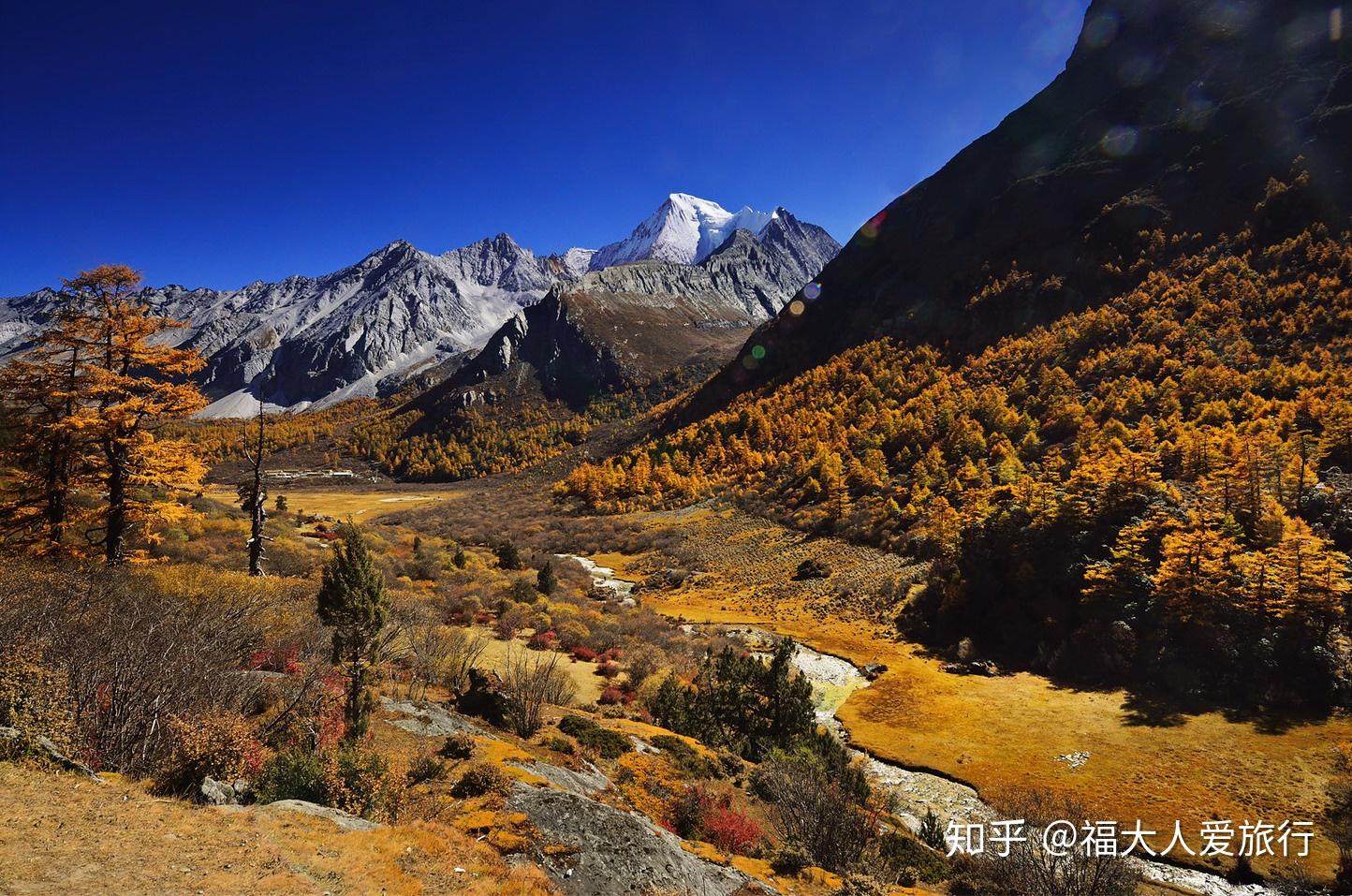 十月稻香，稻城的醉人风景