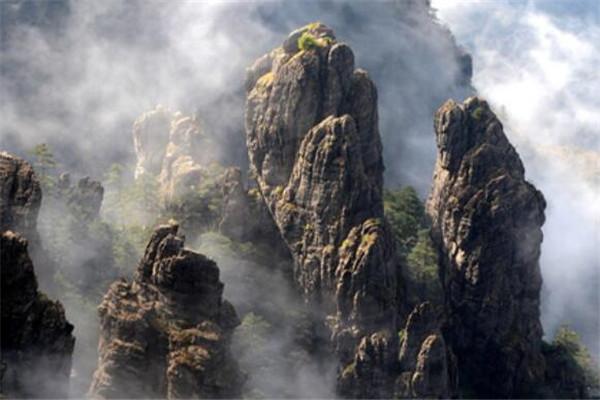 老君山风景区，探寻神秘仙境的地理位置与独特魅力