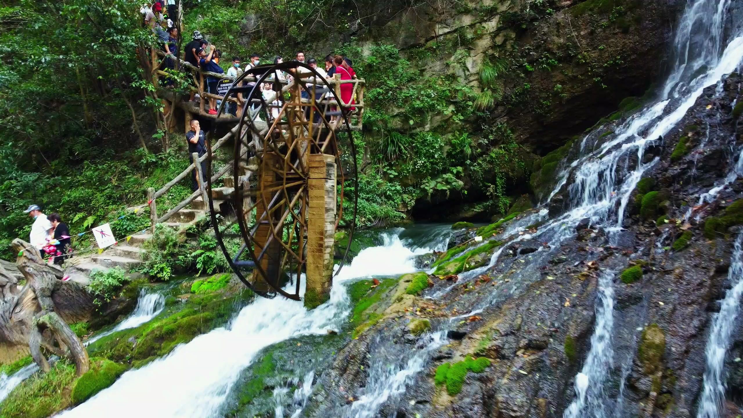 保康五道峡风景区，自然之美的图片盛宴